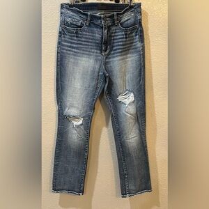 Buckle Black Fit No 75 Distressed Straight Stretch.